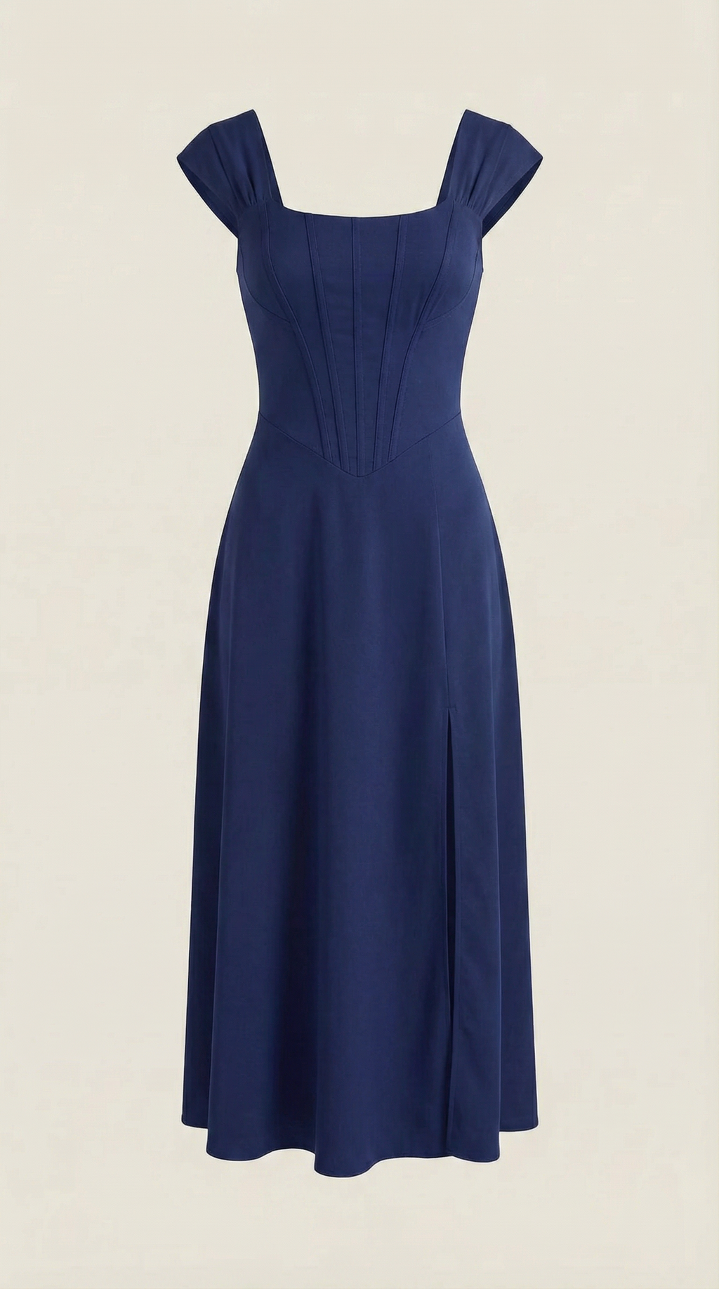 Robe corset midi femme tenue invité mariage