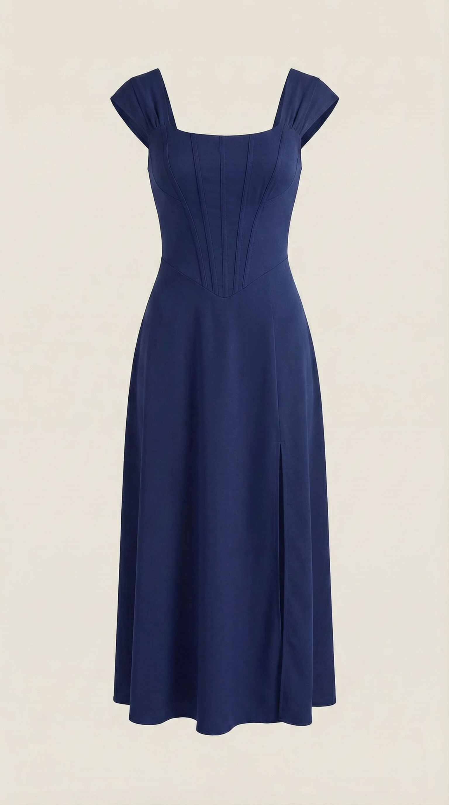 Robe corset midi femme tenue invité mariage