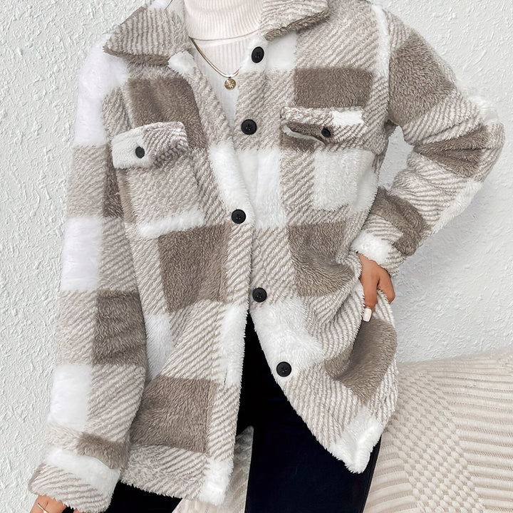Veste-Chemise Douce Confortable et Ample