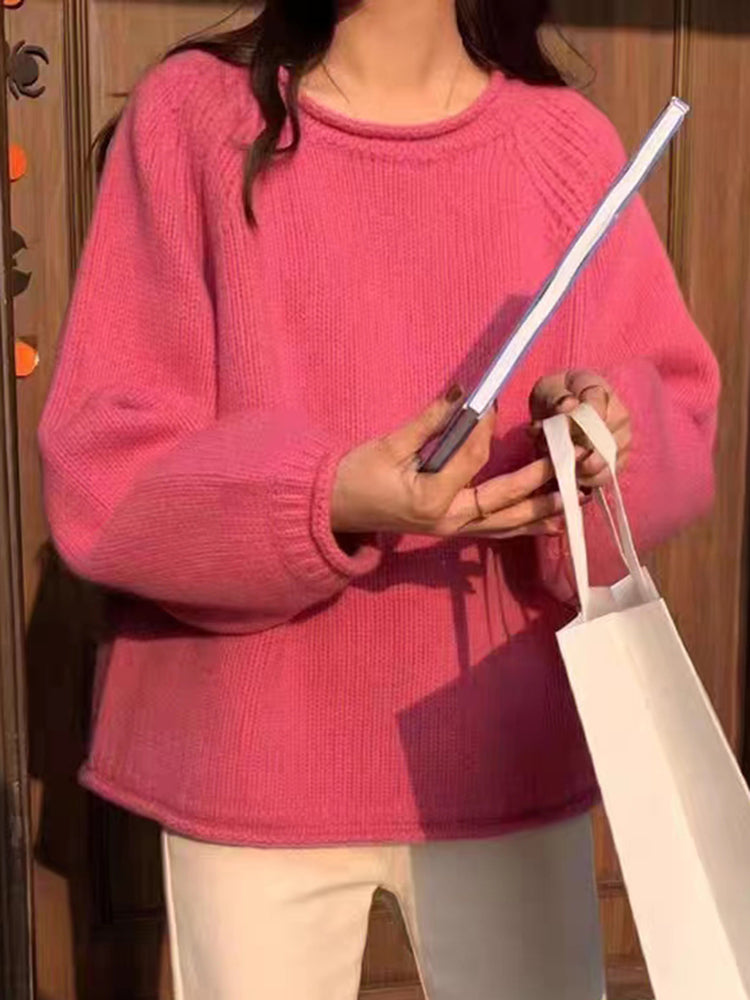 Pull ample à manches longues Adrianne CozyFit