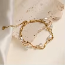 Alice Leroy® | Bracelet délicat à perles d'eau douce
