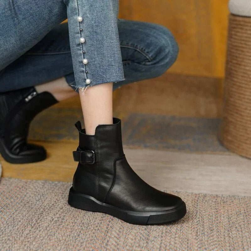 Bottines imperméables et élégantes pour femmes