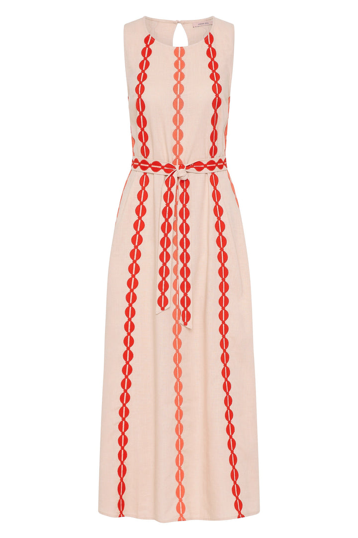 Robe portefeuille Margot en sucre de palme