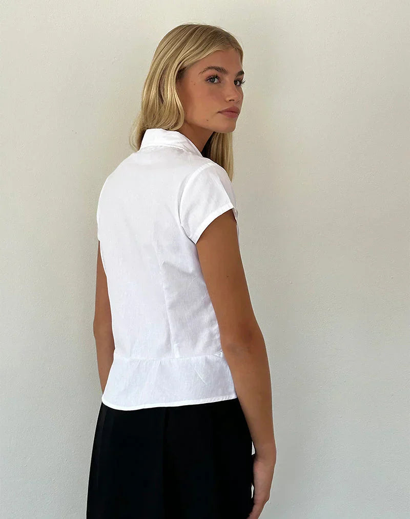 Blouse Élégante pour Femme avec Design Sophistiqué