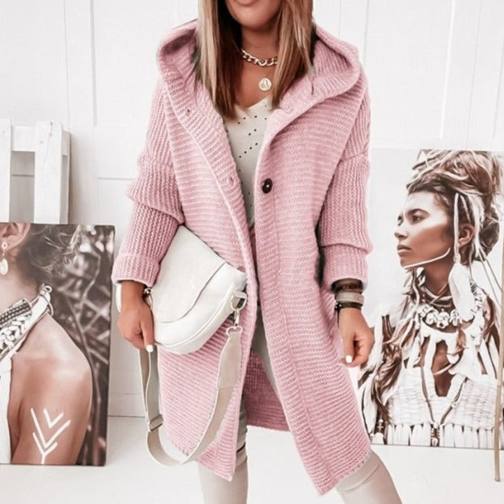 Cardigan en Tricot Épais et Douillet