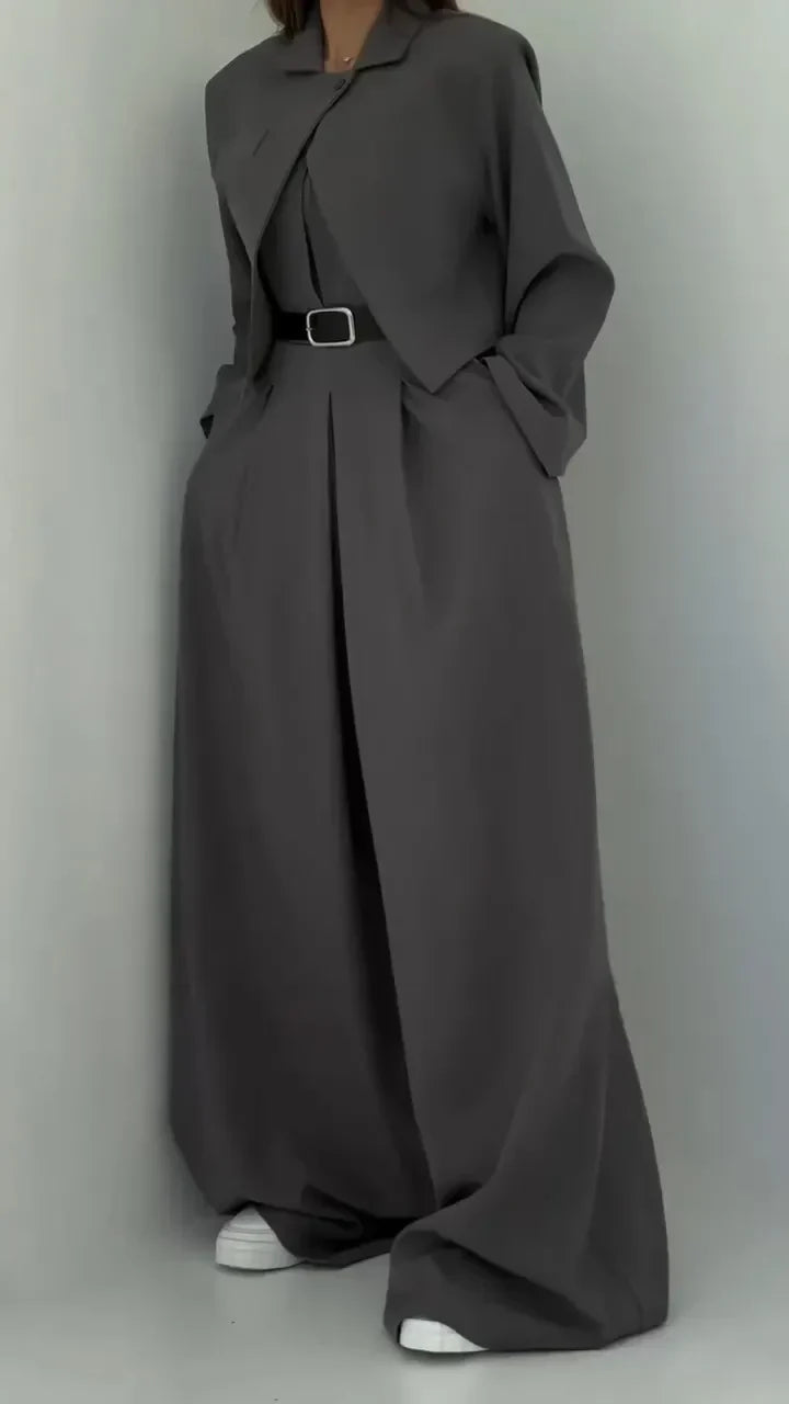 Ensemble de veste légère chic pour femmes
