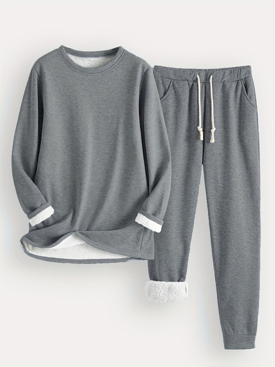 Ensemble détente en maille confortable pour journées tranquilles