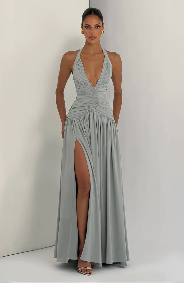 Robe longue Amaris pour femmes, robe de soirée élégante