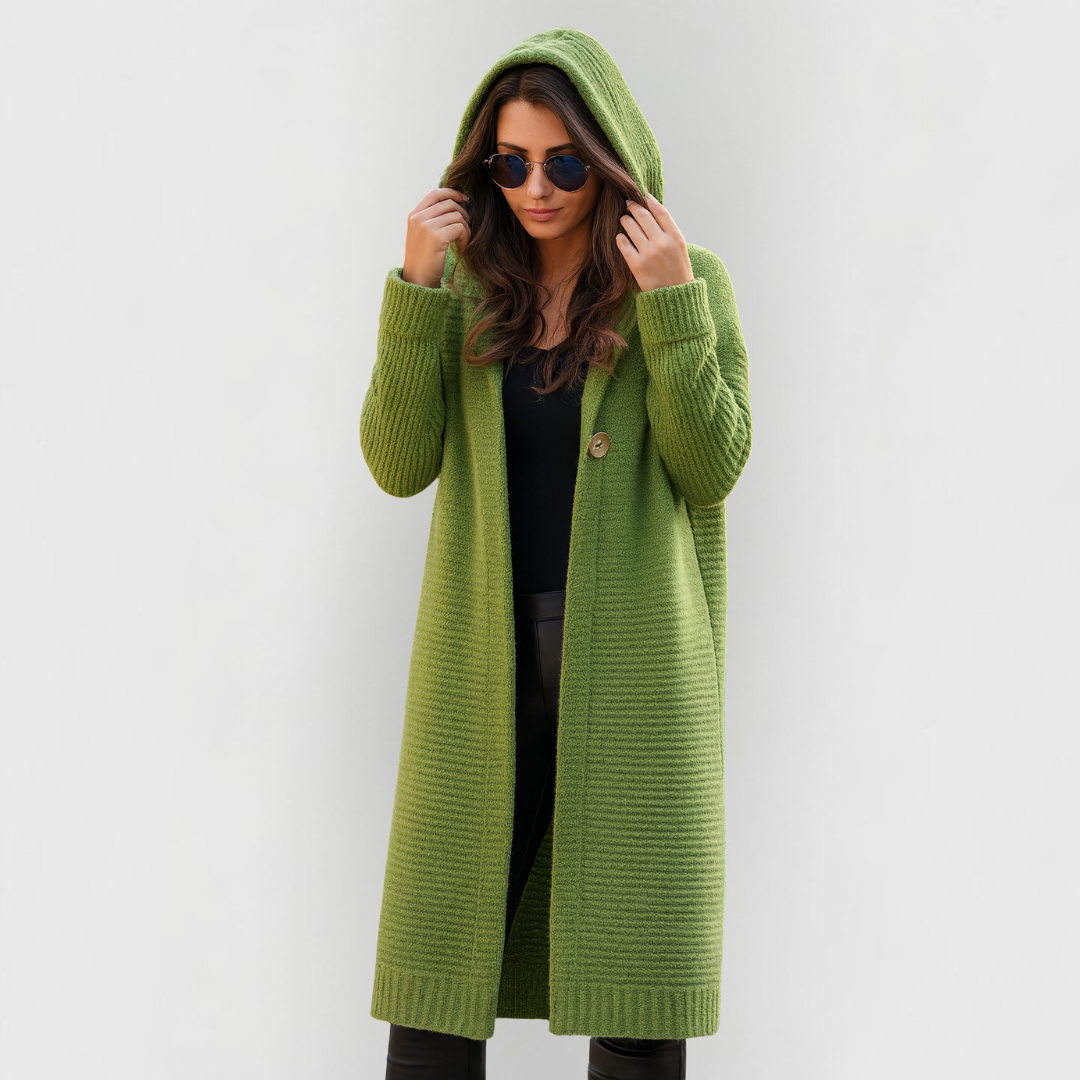 Cardigan tricoté léger et confortable