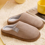 Chaussons d'intérieur épais et confortables pour femmes