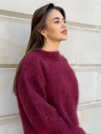 Pull en maille Mohair doux et confortable
