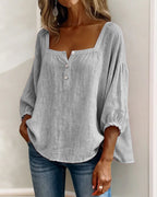 Blouse en lin légère pour femmes