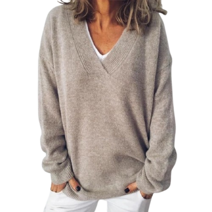 Pull en tricot luxueux et confortable