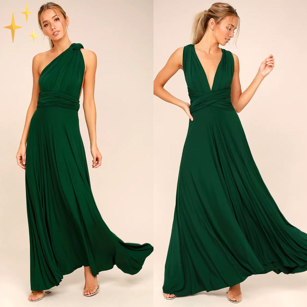 Robe extensible multifonctionnelle enveloppante