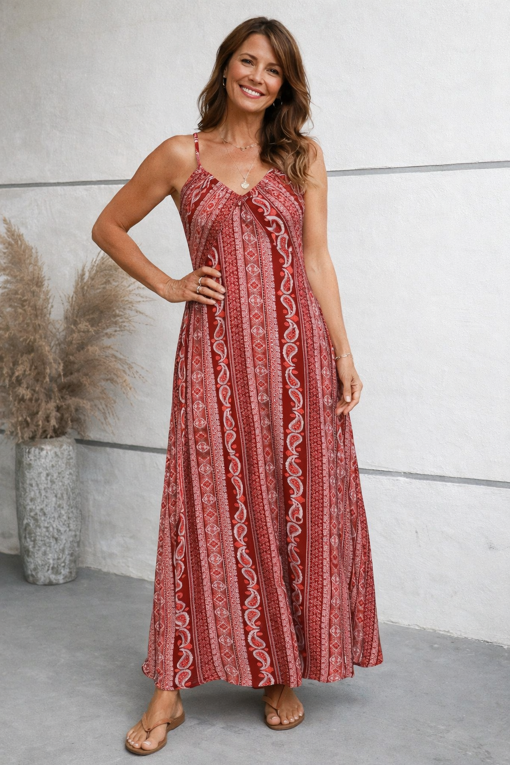 Robe d'été maxi pour femmes