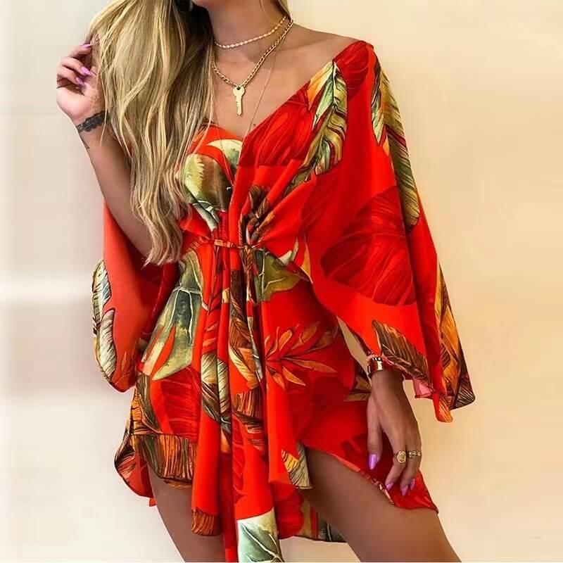 Robe d'été élégante, sexy, pour femme, plage