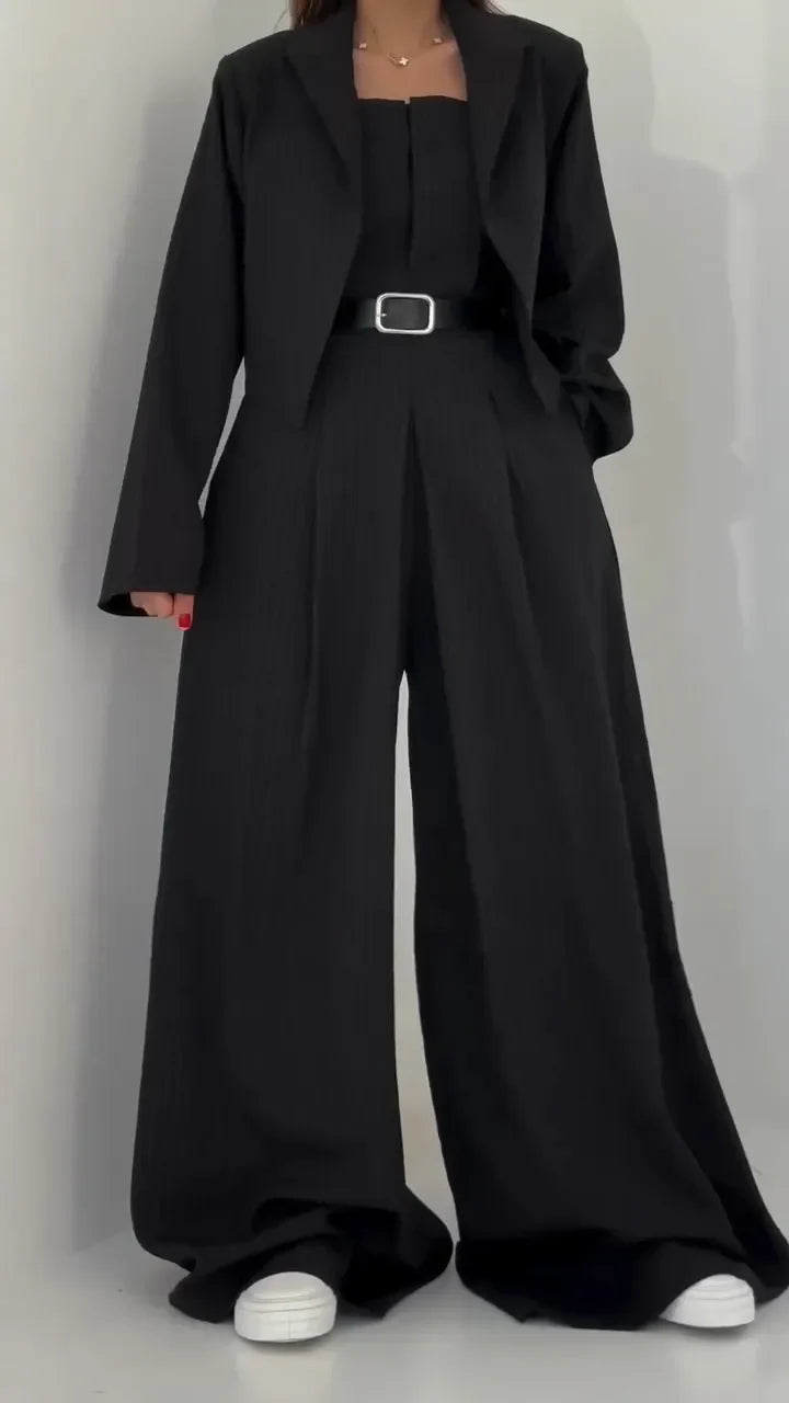 Ensemble de veste légère chic pour femmes