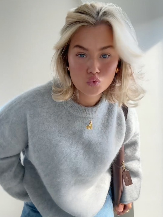 Pull en maille Mohair doux et confortable