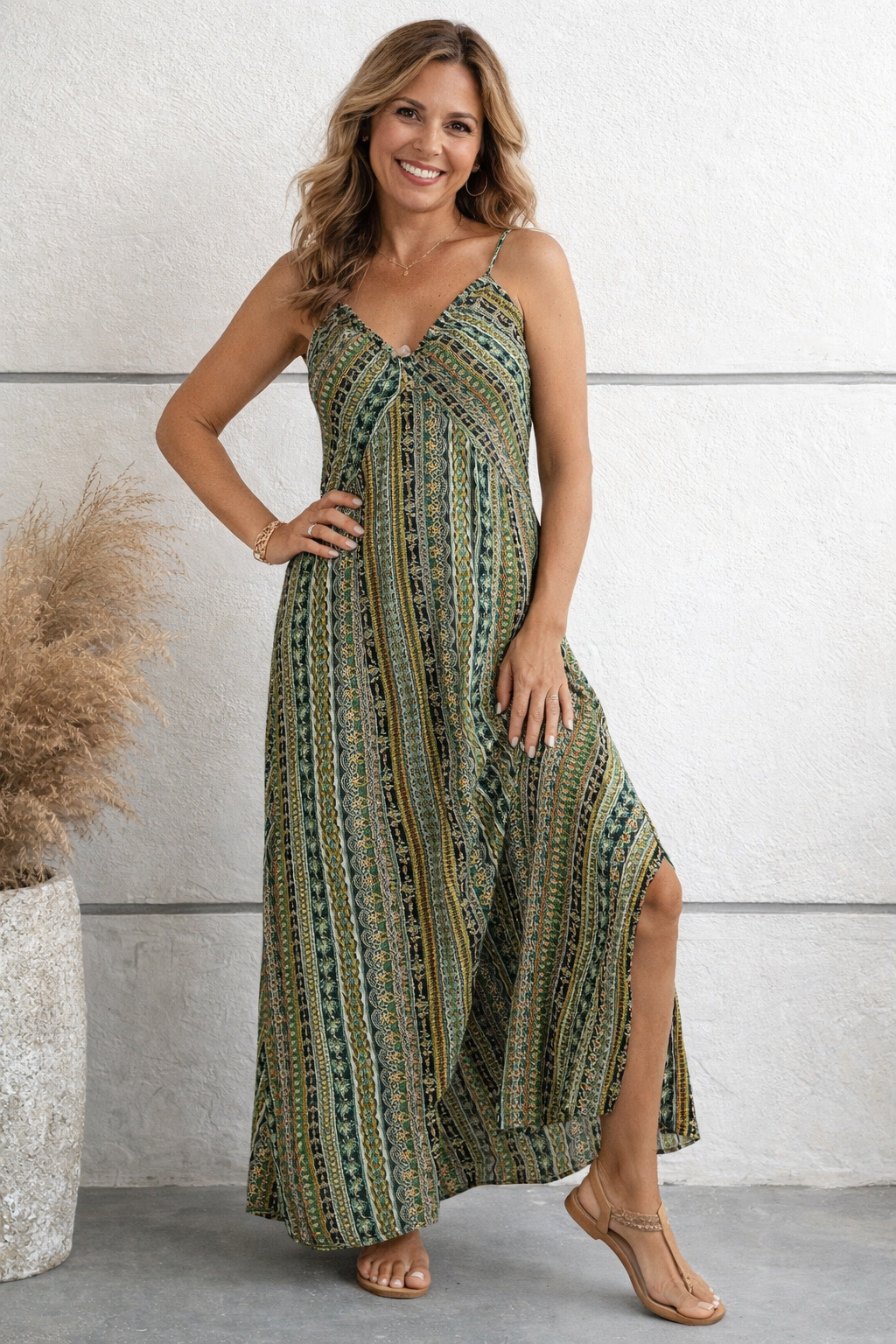 Robe d'été maxi pour femmes