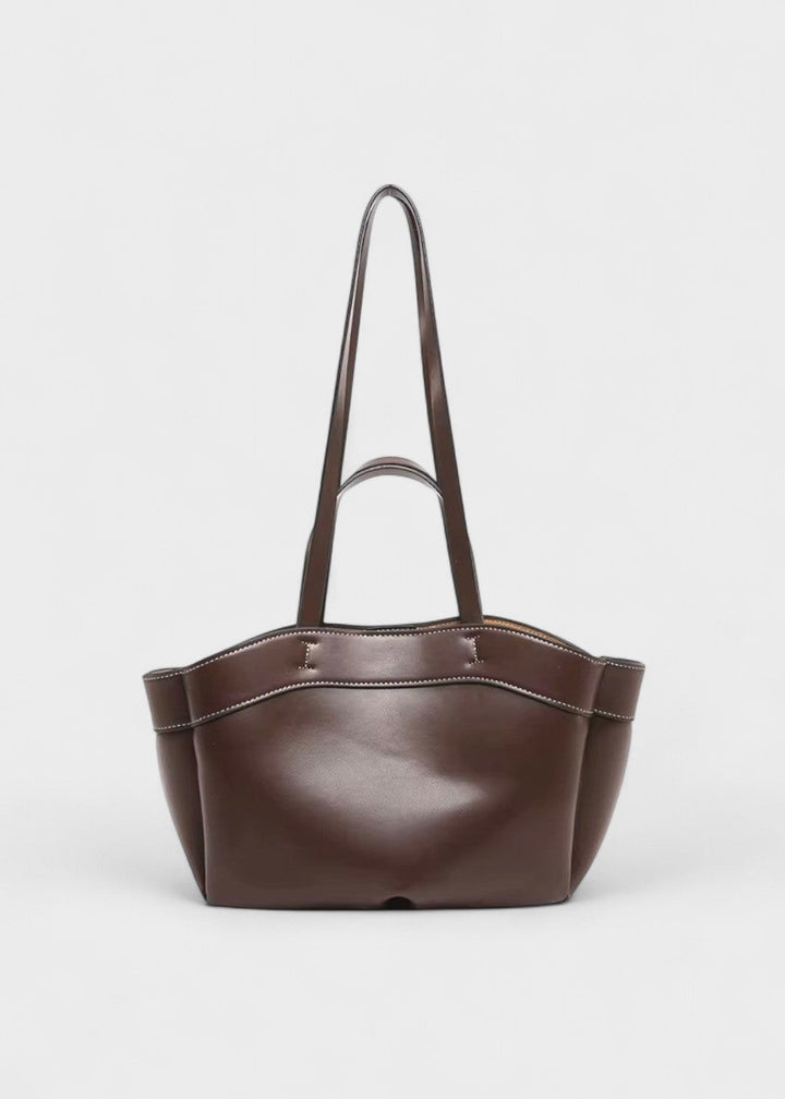 Sac fourre-tout en cuir classique