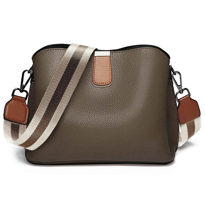 Fleur Rousse® | Sac à Bandoulière Motif Monogramme Élégant