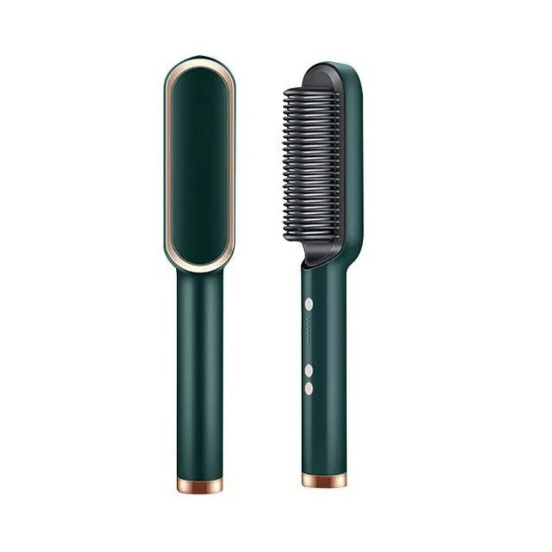 Brosse Électrique Coiffante pour Cheveux Lisses Instantanés et Soyeux