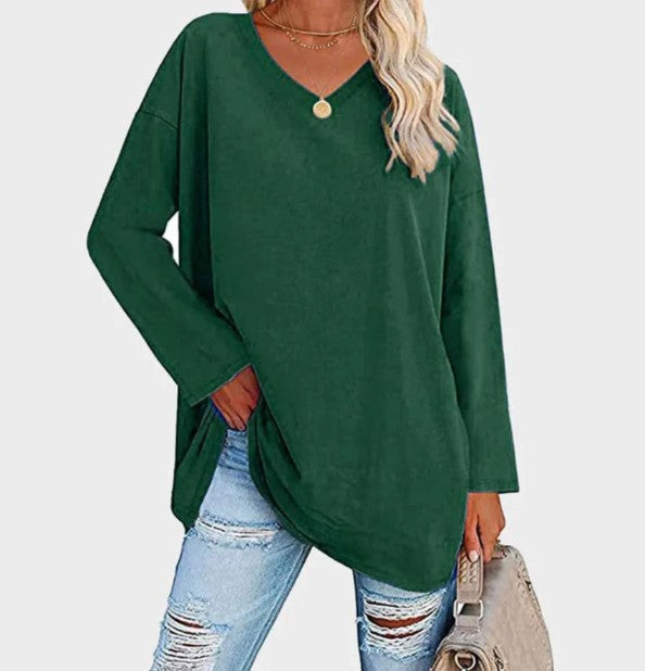 Pull chic à manches longues pour un style quotidien sans effort
