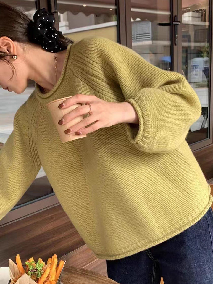 Pull ample à manches longues Adrianne CozyFit