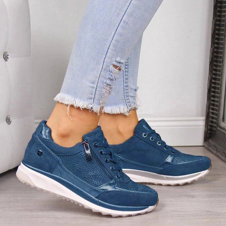 Baskets orthopédiques confortables à fermeture éclair