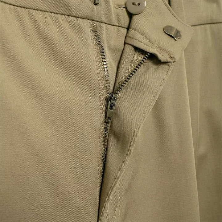 Veste Cargo Utility Décontractée avec Lanière et Détails de Poches