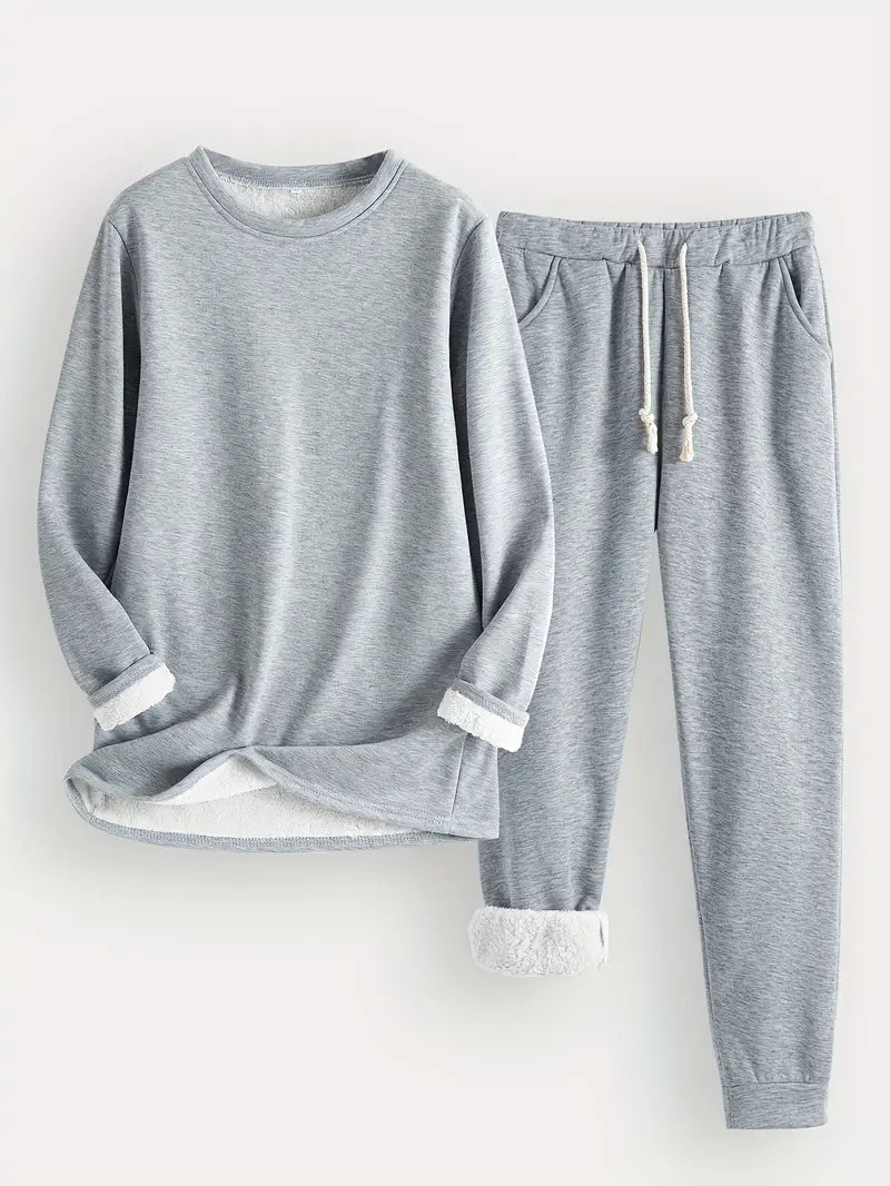 Ensemble détente en maille confortable pour journées tranquilles