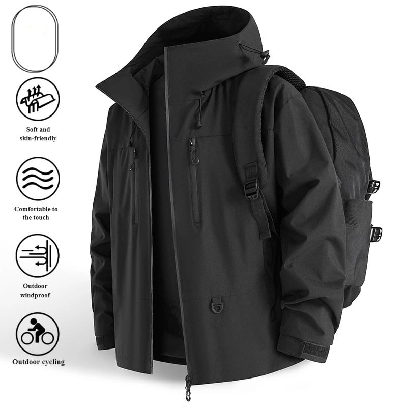 Veste Imperméable pour Aventures en Plein Air et Déplacements Urbains
