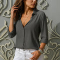 Blouse en mousseline rose blush