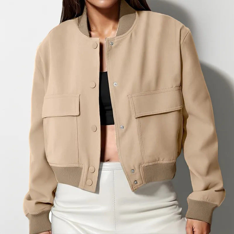 Veste Bombardier Vintage Femme