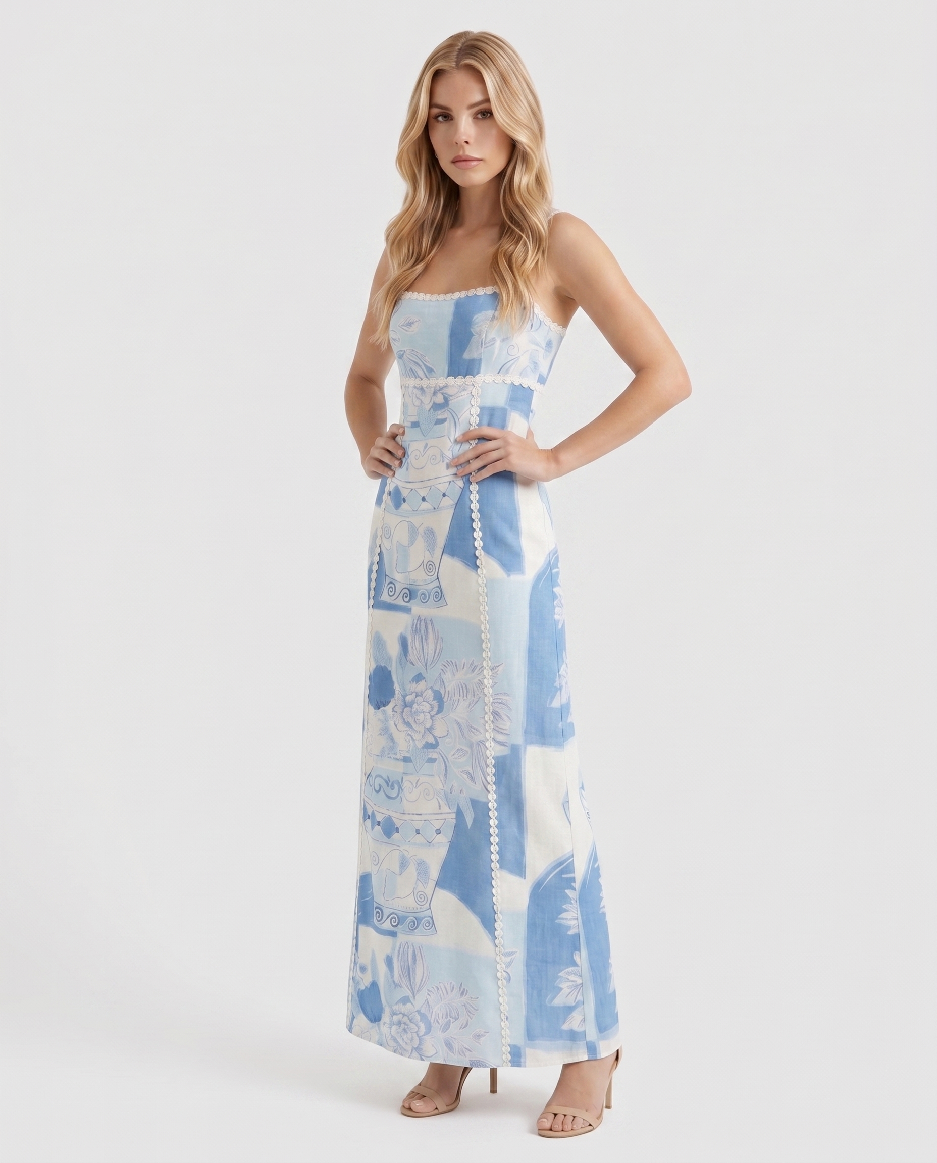 Robe Maxi Élégante Medira pour Femmes