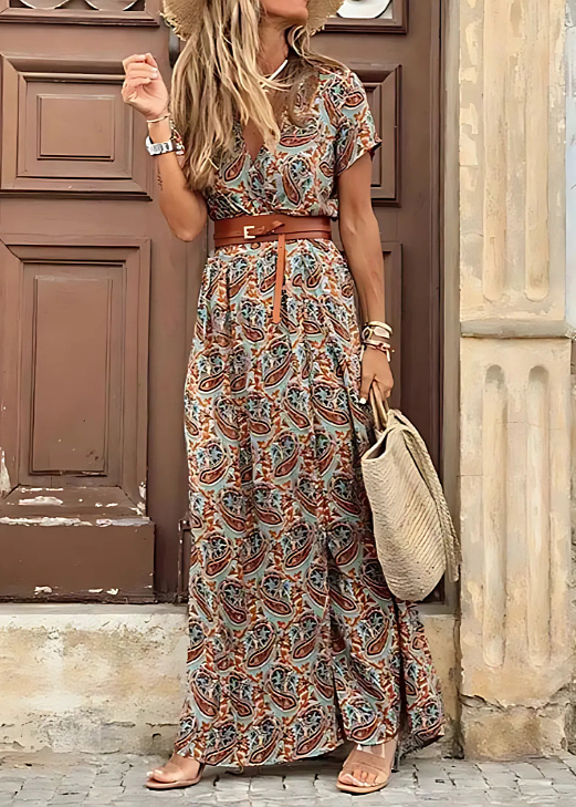 Robe Maxi Excentrique pour Femmes