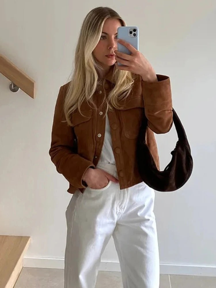 La Veste en Daim Luxe