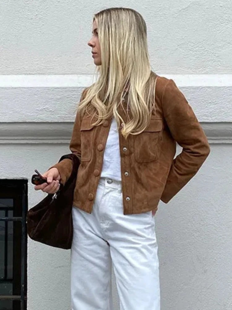 La Veste en Daim Luxe