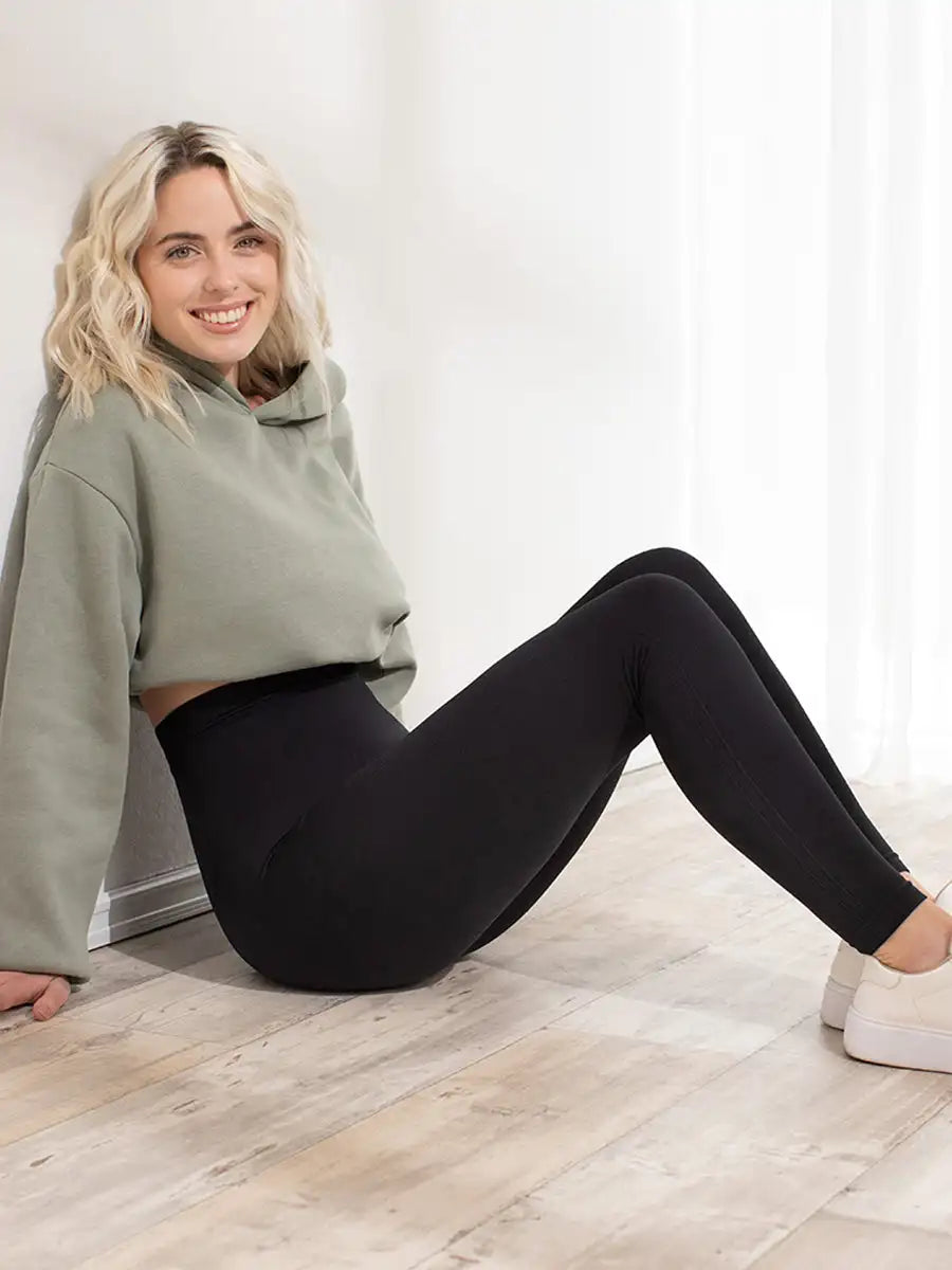 Leggings en élasthanne sans couture