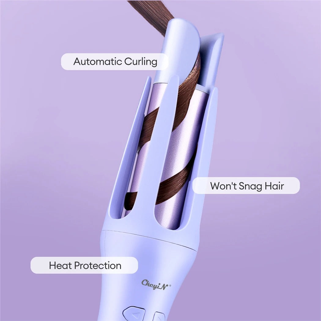 Fer à friser automatique sans effort pour boucles parfaites