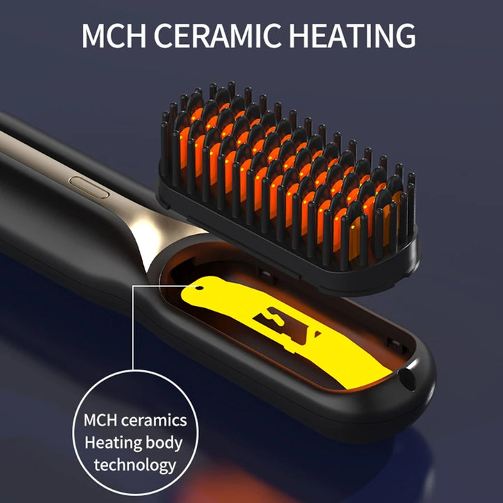 Brosse à cheveux démêlante et résistante à la chaleur