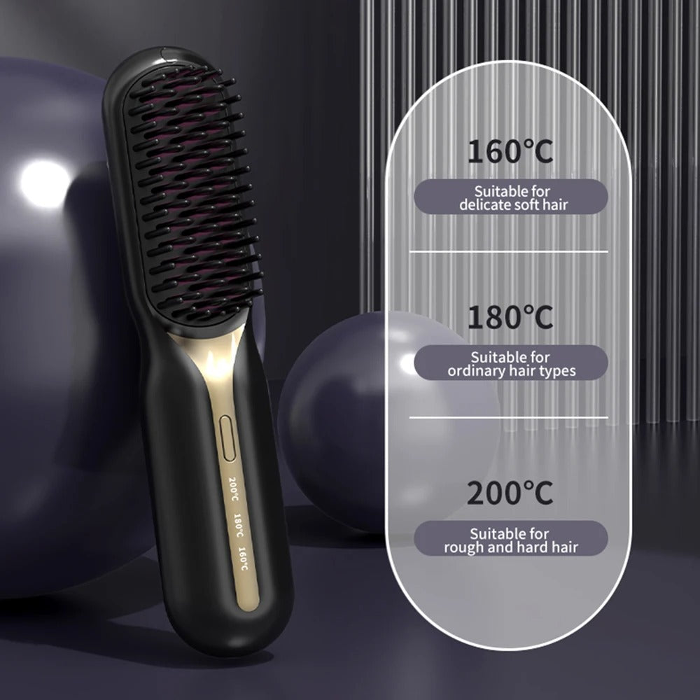 Brosse à cheveux démêlante et résistante à la chaleur