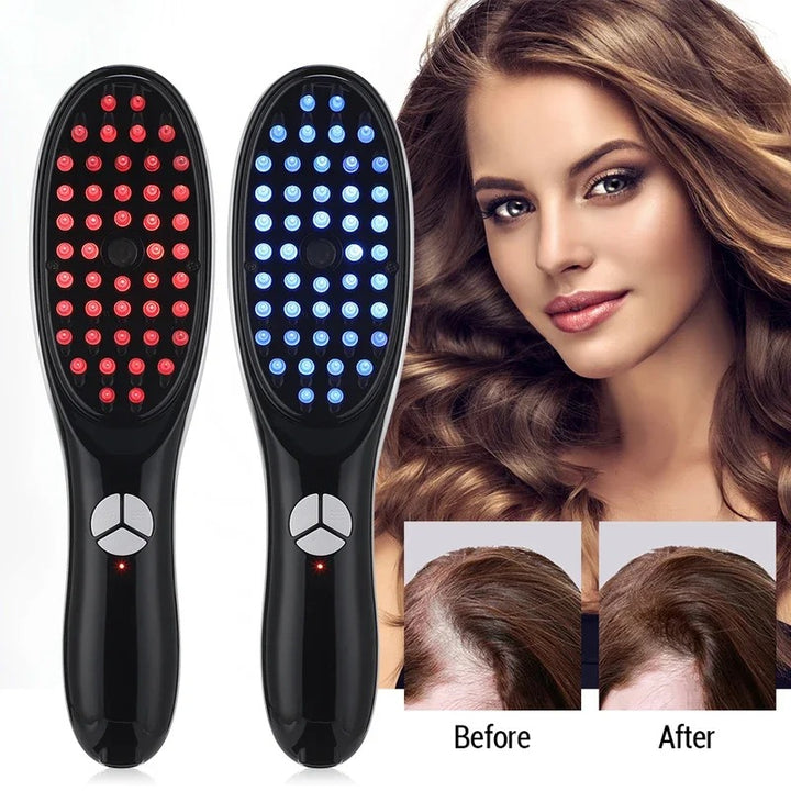 Brosse lissante démêlante et brillante pour cheveux