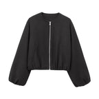 Veste Bombers Courte zippée pour Femme