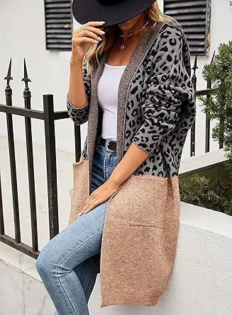 Manteau ample à capuche