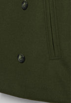 Manteau court classique intemporel pour femmes
