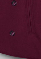 Manteau court classique intemporel pour femmes