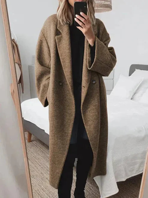 Manteau long élégant et Polyvalent