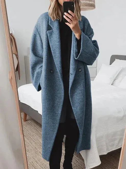 Manteau long élégant et Polyvalent