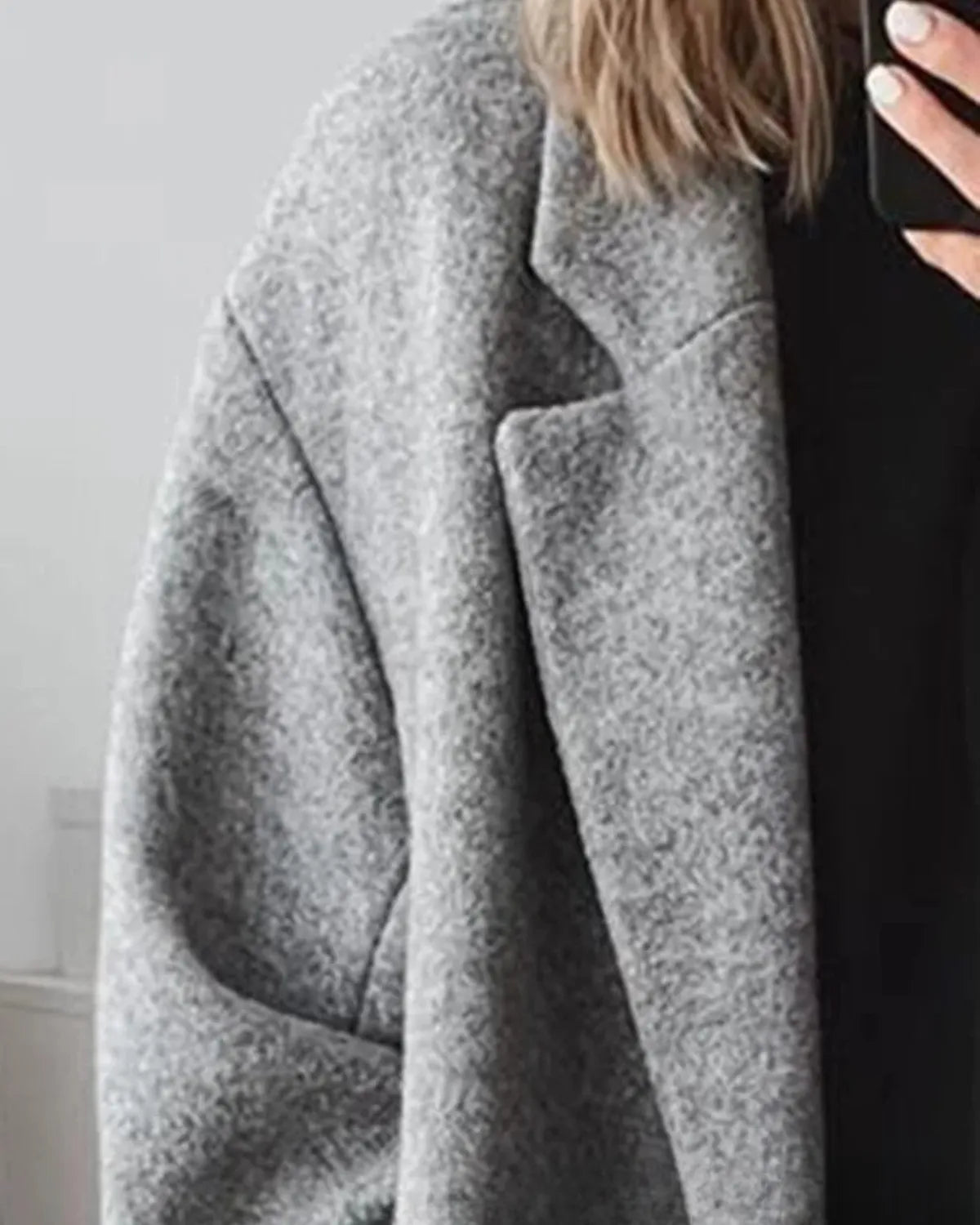 Manteau long élégant et Polyvalent